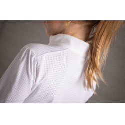 Polo da concorso Eden by Pénélope Bruges Mesh Bianco