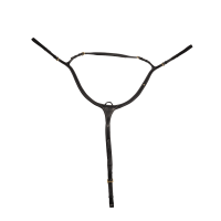 Pettorale a ponte lungo Dy'on D Collection Nero