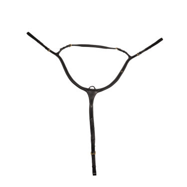 Pettorale a ponte lungo Dy'on D Collection Nero