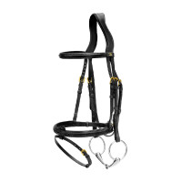 Briglia Capezzina Combinata Dy'on D Collection Nero