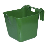 Mangiatoia da porta HangOn 13L Kerbl Verde Mangiatoia da porta HangOn 13L Kerbl Verde