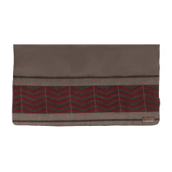 Coperta Asciugante Quadrata Heavy Fishbone Kentucky Bordeaux