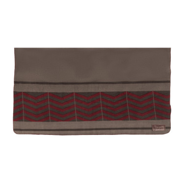 Coperta Asciugante Quadrata Heavy Fishbone Kentucky Bordeaux