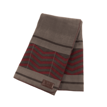 Coperta Asciugante Quadrata Heavy Fishbone Kentucky Bordeaux