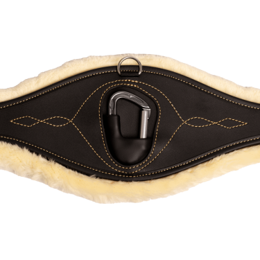 Sottopancia anatomico in montone Kentucky Nero