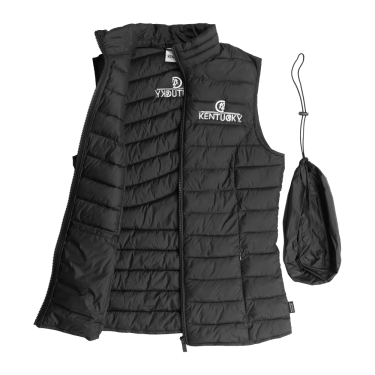 Giacca leggera senza maniche Kentucky Nero