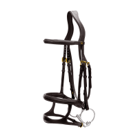 Briglia Doppia Capezzina D Collection by Dy'on Nero