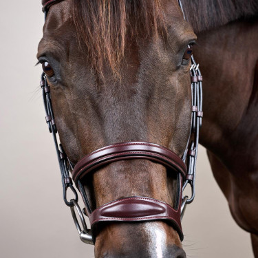 Briglia Doppio Capezzina New English Collection by Dy'on Marrone Briglia Doppio Capezzina New English Collection by Dy'on Marrone