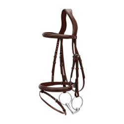 Briglia con Nasale Combinato US Collection by Dy'on Marrone