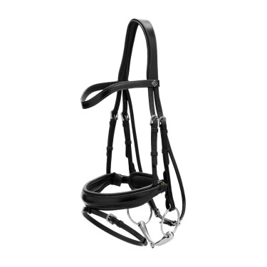 Briglia Capezzina Combinata Large Working By Dy'on Nero