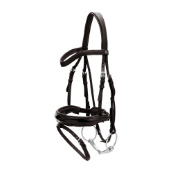 Briglia Capezzina Combinata Larga Verniciata Working By Dy'on Nero