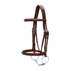 Briglia con capezzina francese US Collection by Dy'on Marrone Briglia con capezzina francese US Collection by Dy'on Marrone