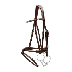 Briglia in cuoio tondo Working By Dy'on Marrone Briglia in cuoio tondo Working By Dy'on Marrone