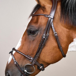 Briglia in cuoio tondo Working By Dy'on Marrone Briglia in cuoio tondo Working By Dy'on Marrone