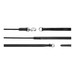 Redini tedesche in pelle/nylon 5/8 Working by Dy'on Nero