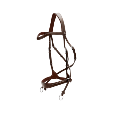 Briglia Working by Dy'on con libertà di movimento Marrone