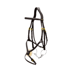 Briglia Capezzina Incrociata Intrecciata Collezione D Dy'on Nero Briglia Capezzina Incrociata Intrecciata Collezione D Dy'on Nero