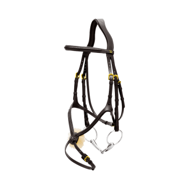 Briglia Capezzina Incrociata Intrecciata Collezione D Dy'on Nero Briglia Capezzina Incrociata Intrecciata Collezione D Dy'on Nero