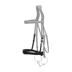 Museruola Anatomica senza Sottogola Collezione US Jumping Dy'on Nero