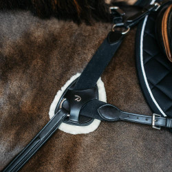 Parapetto per pettorale in montone vegano Dy'on Nero