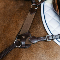 Cuscinetto di protezione per pettorale a 5 punti Dy'on Marrone