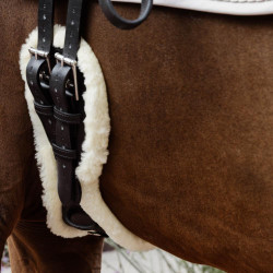 Sottopancia Corto Anatomico in montone Kentucky Nero