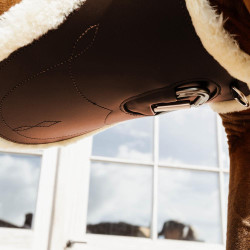 Sottopancia Kentucky anatomico in montone Marrone