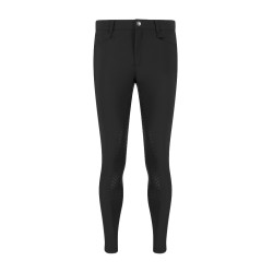 Pantaloni da equitazione Kentucky Mexico full grip da uomo Nero