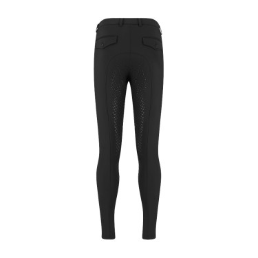 Pantaloni da equitazione Kentucky Mexico full grip da uomo Nero