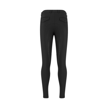 Pantaloni da equitazione Kentucky Mexico full grip da uomo Nero