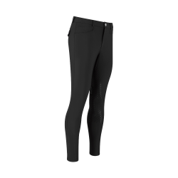 Pantaloni da equitazione Kentucky Mexico full grip da uomo Nero
