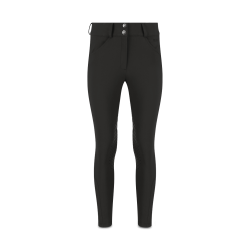 Pantaloni da equitazione Kentucky Miami da donna con grip al ginocchio Nero Pantaloni da equitazione Kentucky Miami da donna con grip al ginocchio Nero