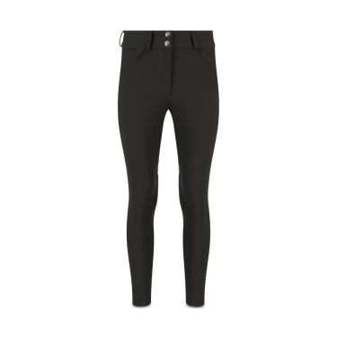 Pantaloni da equitazione Kentucky Miami da donna con grip al ginocchio Nero Pantaloni da equitazione Kentucky Miami da donna con grip al ginocchio Nero