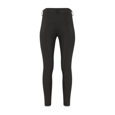 Pantaloni da equitazione Kentucky Miami da donna con grip al ginocchio Nero