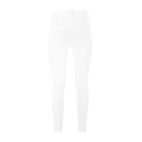 Pantaloni da equitazione Kentucky Miami da donna con grip al ginocchio Bianco