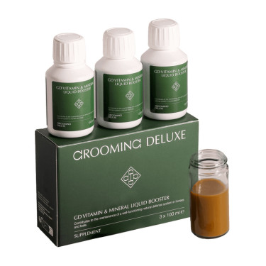 Vitamin & Mineral Liquid Booster Grooming Deluxe di Kentucky