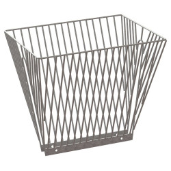 Rastrelliera zincata doppia Kerbl 20 mm
