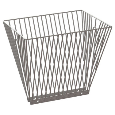 Rastrelliera zincata doppia Kerbl 20 mm Rastrelliera zincata doppia Kerbl 20 mm
