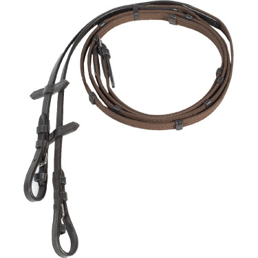 Redini cinghia Horze Slender Marrone