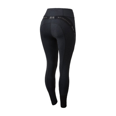 Pantaloni aderenti B Vertigo Jenny con fondello in pelle da donna Nero