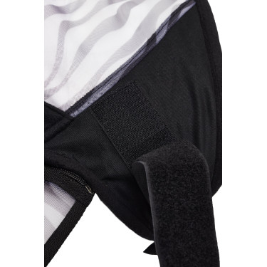 Maschera anti-mosche Zebra Horze Nero