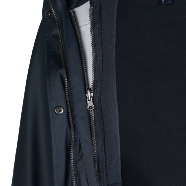 Impermeabile in PU Emma donna B Vertigo Blu navy scuro