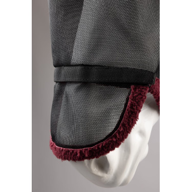 Maschera anti-mosche Horze con cerchietti Vino Windsor Bordeaux