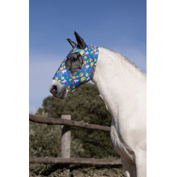 Maschera anti-mosche Horze elastica da infilare Emoji Motivi Maschera anti-mosche Horze elastica da infilare Emoji Motivi