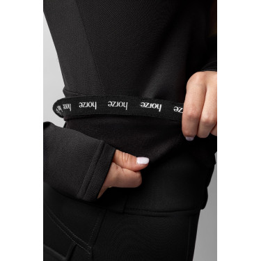 Top funzionale a maniche lunghe da donna Luminox Horze Nero Top funzionale a maniche lunghe da donna Luminox Horze Nero