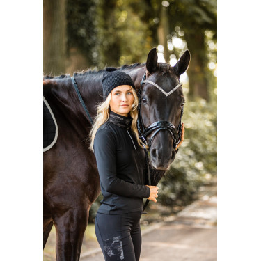 Top funzionale a maniche lunghe da donna Luminox Horze Nero Top funzionale a maniche lunghe da donna Luminox Horze Nero