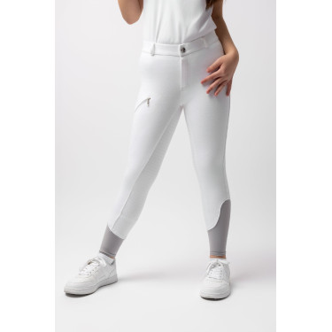 Pantaloni per bambini Horze Felicia Bianco