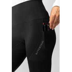 Leggings termici B Vertigo senza cuciture con grip integrale Leonora Nero bellezza