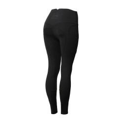 Leggings termici B Vertigo senza cuciture con grip integrale Leonora Nero bellezza
