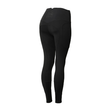 Leggings termici B Vertigo senza cuciture con grip integrale Leonora Nero bellezza
